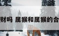 属猴与猴合财吗 属猴和属猴的合不合做生意