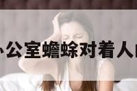 关于办公室蟾蜍对着人的信息