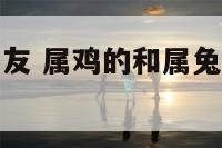 属鸡跟属兔朋友 属鸡的和属兔的能成为朋友吗