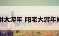 阳宅上讲大游年 阳宅大游年如何应用