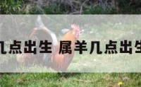 属羊人几点出生 属羊几点出生好时辰