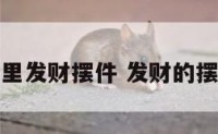 家里发财摆件 发财的摆件