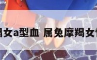 属兔摩羯女a型血 属兔摩羯女性格特点