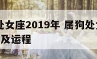 属狗的处女座2019年 属狗处女座2021年运势及运程