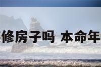 本命年家里装修房子吗 本命年适不适合装修