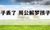 周公解梦孩子丢了 周公解梦孩子丢了怎么回事
