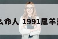 91属羊什么命人 1991属羊是什么命运