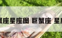 巨蟹座星座图 巨蟹座 星座图