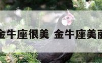 金牛座很美 金牛座美丽