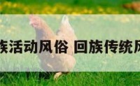 回族活动风俗 回族传统风俗