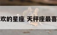 天秤座最喜欢的星座 天秤座最喜欢的星座女