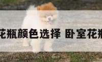 卧室花瓶颜色选择 卧室花瓶图片