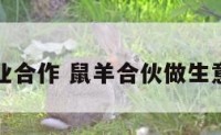鼠羊事业合作 鼠羊合伙做生意合财吗