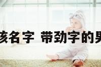带劲字的男孩名字 带劲字的男孩名字大全
