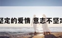 意志不坚定的爱情 意志不坚定下一句
