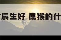 属猴的什么时辰生好 属猴的什么时辰生好男孩