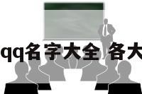 明星qq名字大全 各大明星