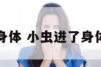 小虫进了身体 小虫进了身体会怎么样