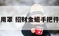 招财金蟾能用罩 招财金蟾手把件可以把玩吗