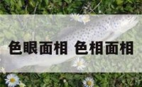 色眼面相 色相面相