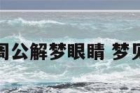 原版周公解梦眼睛 梦见眼疾