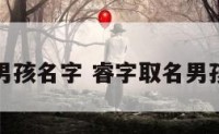 睿字起名男孩名字 睿字取名男孩霸气名字