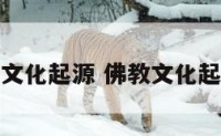 佛教文化起源 佛教文化起源地