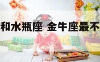 金牛座最不和水瓶座 金牛座最不和水瓶座配对