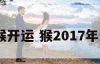 2017年猴开运 猴2017年运势详解