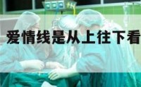 爱情线到顶 爱情线是从上往下看还是从下往上看