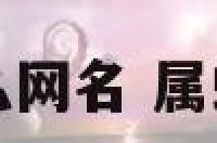 属蛇的用什么网名 属蛇取什么网名