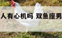 双鱼座男的人有心机吗 双鱼座男的人有心机吗为什么