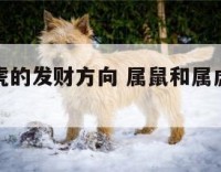 属鼠和属虎的发财方向 属鼠和属虎的财运怎么样
