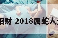 18年属蛇招财 2018属蛇人全年运势男