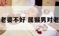 属猴男对老婆不好 属猴男对老婆不好吗