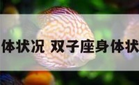 双子座身体状况 双子座身体状况怎么样