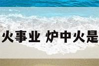 炉中火事业 炉中火是啥命
