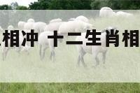 十二生肖相克相冲 十二生肖相克相冲口诀青牛白马