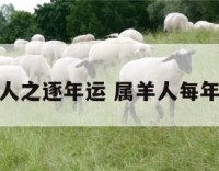 属羊人之逐年运 属羊人每年运程