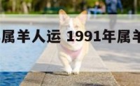 1991年属羊人运 1991年属羊人运势女生