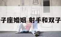射手与双子座婚姻 射手和双子爱情运势