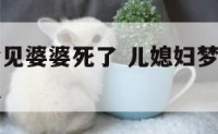 周公解梦梦见婆婆死了 儿媳妇梦见婆婆过世了什么意思