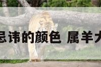 属羊人忌讳的颜色 属羊大忌颜色
