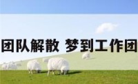 梦到工作团队解散 梦到工作团队解散了