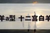 穆白羊a型 十二宫白羊座穆