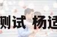 杨适语姓名测试 杨适合做名字吗