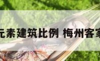 梅州客家元素建筑比例 梅州客家文化建筑