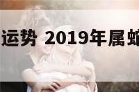 2019蛇年运势 2019年属蛇人运势运程