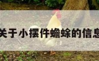关于小摆件蟾蜍的信息
