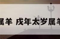 戌年太岁属羊 戌年太岁属羊什么属相